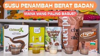 5 Susu Penggemuk Badan Terbaik Untuk Menambah BB | Flyon, Genory, Wookey Wight, Cuerpo, Weight Herba