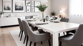 Inspiring Dining Room Design Ideas 2024 Modern Dining Table Design | Home Interior Design Trends