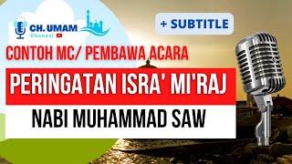 mc isra miraj Nabi Muhammad SAW