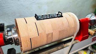 Epic Transformation: Crafting a Music System with Old Wood