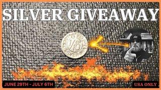 SILVER GIVEAWAY - JUNE 29TH - JULY 6TH