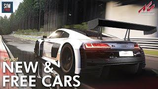 GREAT NEW & FREE CARS for Assetto Corsa April 2024 / 1 | Download links for cars and tracks!