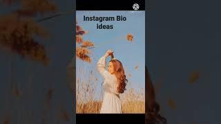 INSTAGRAM Bio ideas|Cute Instagram Bio ideas||Attitude Bio for girls Instagram Aesthetic Bio ideas||