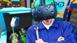 FIXER UPPER! | Job Simulator #3 (HTC Vive Virtual Reality)