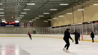 Adult Figure Skating Lesson on MIF