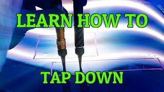 How to tap down a dent | Knocking down high spot | Tap down tutorial