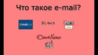 Что такое e-mail и Зачем он нужен