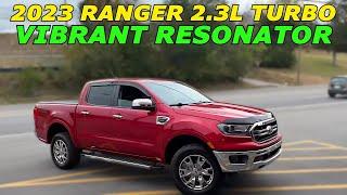 2023 Ford Ranger Lariat 2.3L Turbo Exhaust Sound w/ Vibrant Resonator!