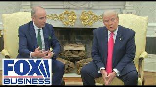 Trump holds bilateral meeting with Ireland PM Micheál Martin