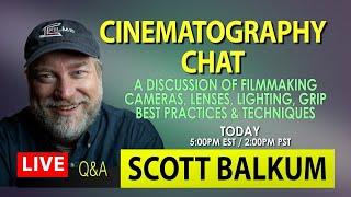 Live 5-31-24 - Bring Your Questions - Cinematography, Filmmaking, Lighting, Cameras, Lenses