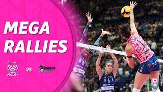 MEGA RALLIES of the match Milano - Conegliano | Lega Volley Femminile 2024/25