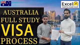 Australia full study Visa process