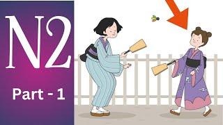 JLPT  N2 LISTENING  PRACTICE  TEST WITH ANSWER CHOUKAI (ちょうかい ) 7/2023  #1