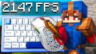 Bedwars ASMR Keyboard & Mouse Sounds | Hypixel Bedwars