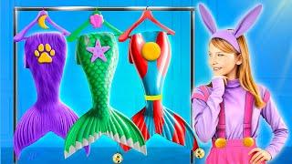 Catnap vs Pomni! The Amazing Digital Circus! How to Become a Mermaid!