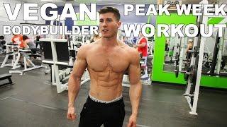 VEGAN BODYBUILDING PEAK WEEK WORKOUT - NIMAI DELGADO