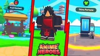 ZEREI O NOVO SIMULATOR DE ANIME DO ROBLOX!! Anime Heroes Simulator