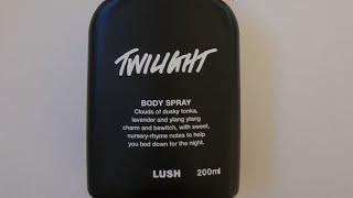 "Twilight" Body Spray: Lush Reviews #154