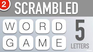 Scrambled Word Games Vol. 2 - Guess the Word Game (5 Letter Words)