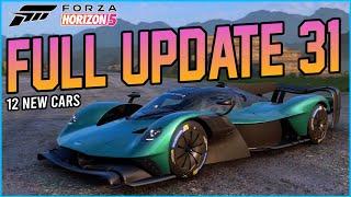 Forza Horizon 5 Series 31! 12 New Cars + Huge Event Lab Props!