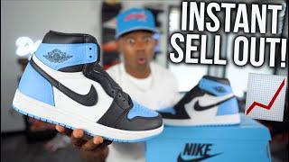 FIRST LOOK! Air Jordan 1 UNC Toe EARLY Unboxing ! These Will Be TOUGHER To Cop Than We EXPECTED!