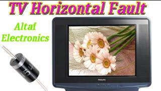 CRT TV Horizontal Fault Repairing Urdu Hindi