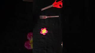 Woolen Flower craft #youtubeshort #viralshort #viralvideo #short #geeta craft and stitching