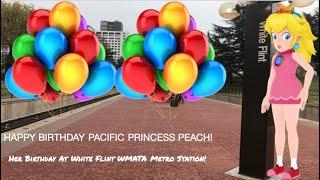 Pacific Princess Peach Having Her Birthday At White Flint