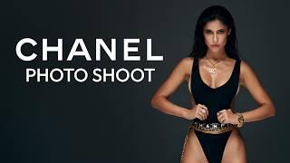 Chanel Photoshoot with Ines Trocchia: High-Fashion Editorial