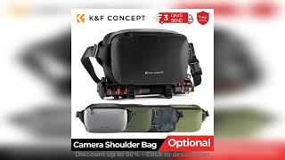 K&F Concept 10L Camera Shoulder Bag for Digital Canon/Nikon/Sony/DJI Drone Lightweight Travel Pho