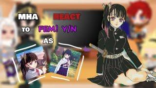 MHA React to Fem!Y/n as Kanao Tsuyuri  ||No Part || By: •Erena_Chan®©