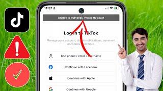 Bagaimana Cara Memperbaiki Masalah Tiktok Tidak Dapat Mengotorisasi Percobaan Lagi?