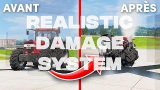 New Realistic Damage System on Farming Simulator 22