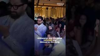 Abhishek & Aishwarya Rai Bachchan With Aaradhya DANCE To Kajra Re | #shorts #bollywood #dance