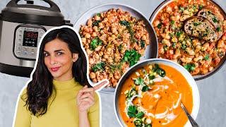 DUMP AND GO Instant Pot Recipes | easy vegan instant pot meals