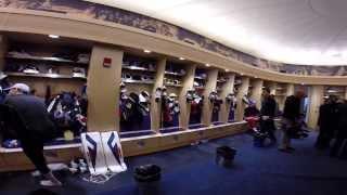 New York Rangers locker room