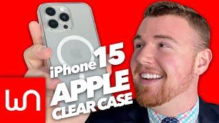 Apple's Clear MagSafe Case For iPhone 15 Pro Max Unboxing!