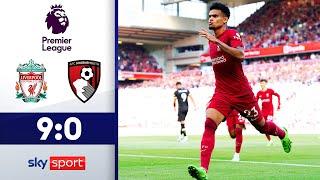 Reds melden sich zurück - Und Wie! | Liverpool - Bournemouth 9:0 | Highlights - Premier League 22/23