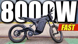 Surron LOST it's crown - Solar E-clipse Light CARBON 72V electric motorcycle