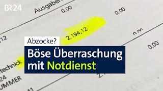 Handwerker-Notdienst verlangt vor Ort über 2.000 Euro – jetzt läuft Anzeige | Abendschau | BR24