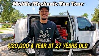 Mobile Mechanic Van Tour - $120,000 a Year Revenue