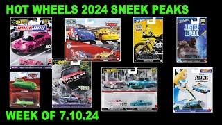 HOT WHEELS 2024 SNEAK PEEKS FOR THE WEEK OF 7.10.24