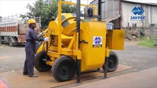 Jaypee Concrete Mixer With Lift Hoist   Concrete Lift Machine