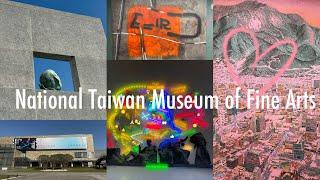 An hour at National Taiwan Museum of Fine Arts in Taichung.  AI, drones, mood interactive with art.