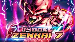 Z7, 1400%, 14* LF KID BUU IS A STRONG ZENKAI! THE BUBBLE GUM DEMON RETURNS! | Dragon Ball Legends