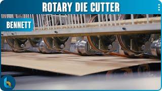 Hycorr Rotary Die Cutter 2-Color | Bennett | Corrugated Manufacturing Machinery