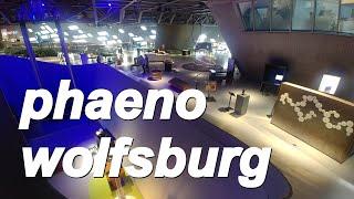 Phaeno Wolfsburg – die Experimentierlandschaft - Wissenschaftsmuseum - beeindruckende Architektur