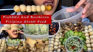 Pinoy Street Food! Buchiron | Fishballs! #asmr #mukbang #pinoystreetfood #pinoyfood