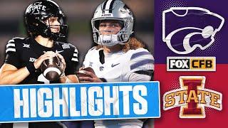 No. 24 Kansas State Wildcats vs. No. 18 Iowa State Cyclones Highlights | FOX College Football