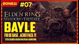 ELDEN RING - PARTE 07 -SOLANDO A MALENIA E O DRAGÃO BAYLE - DLC SHADOW OF THE ERDTREE - NG+ 3